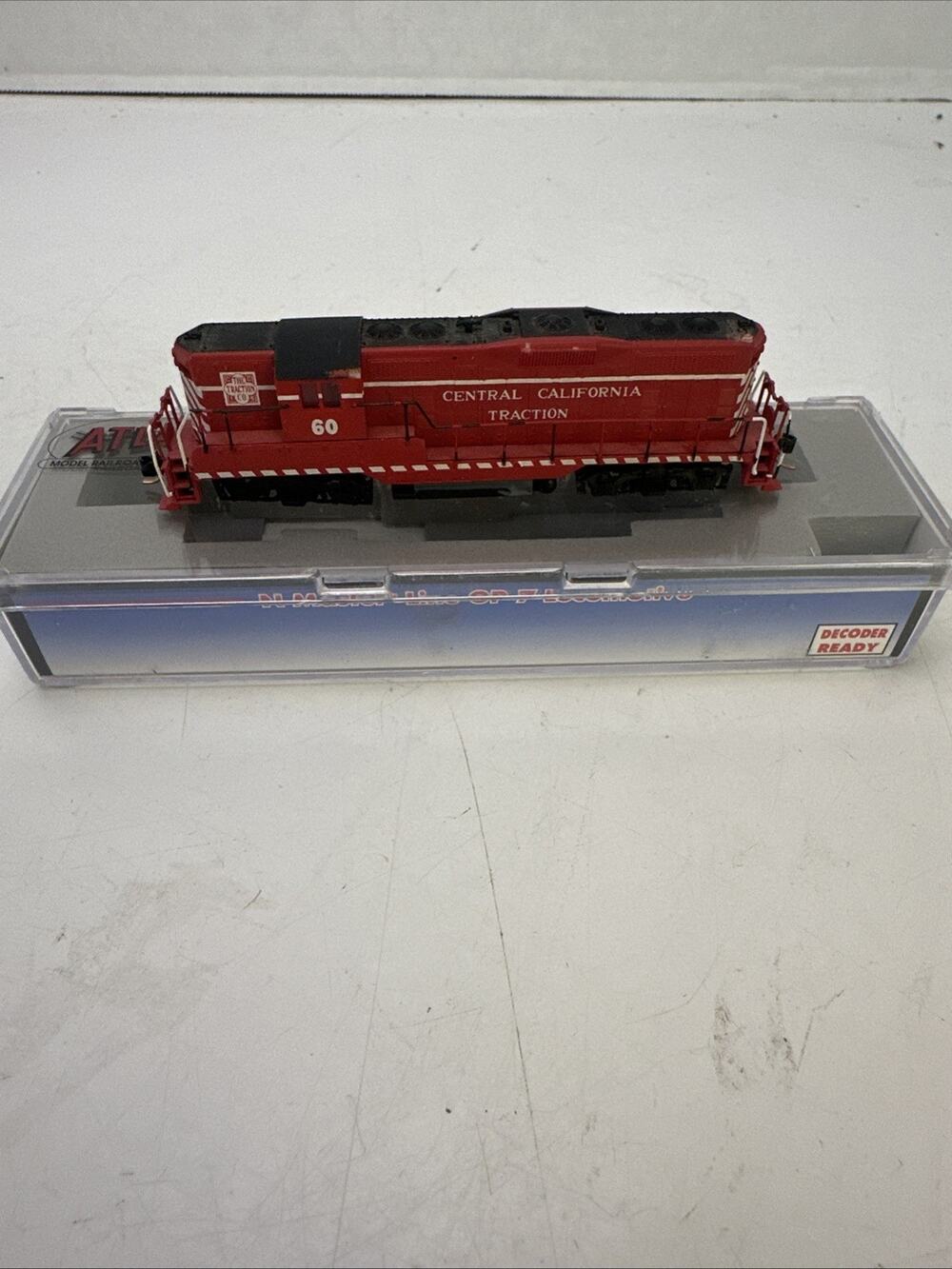 N-Scale Atlas PSC-016 Central California Traction CCT GP-7 Diesel Locomotive #60